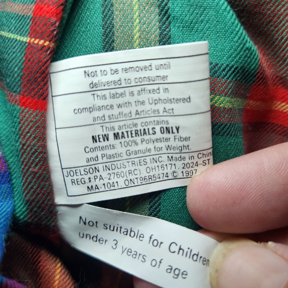 Vintage 1997 Melvin the Christmas Moose Plush – 23” Tall, Little Treasures – NWT - Picture 5 of 7